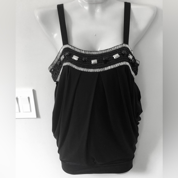 Pinko Sweaters - Pinko Black Sequin Embellished Top. Size S